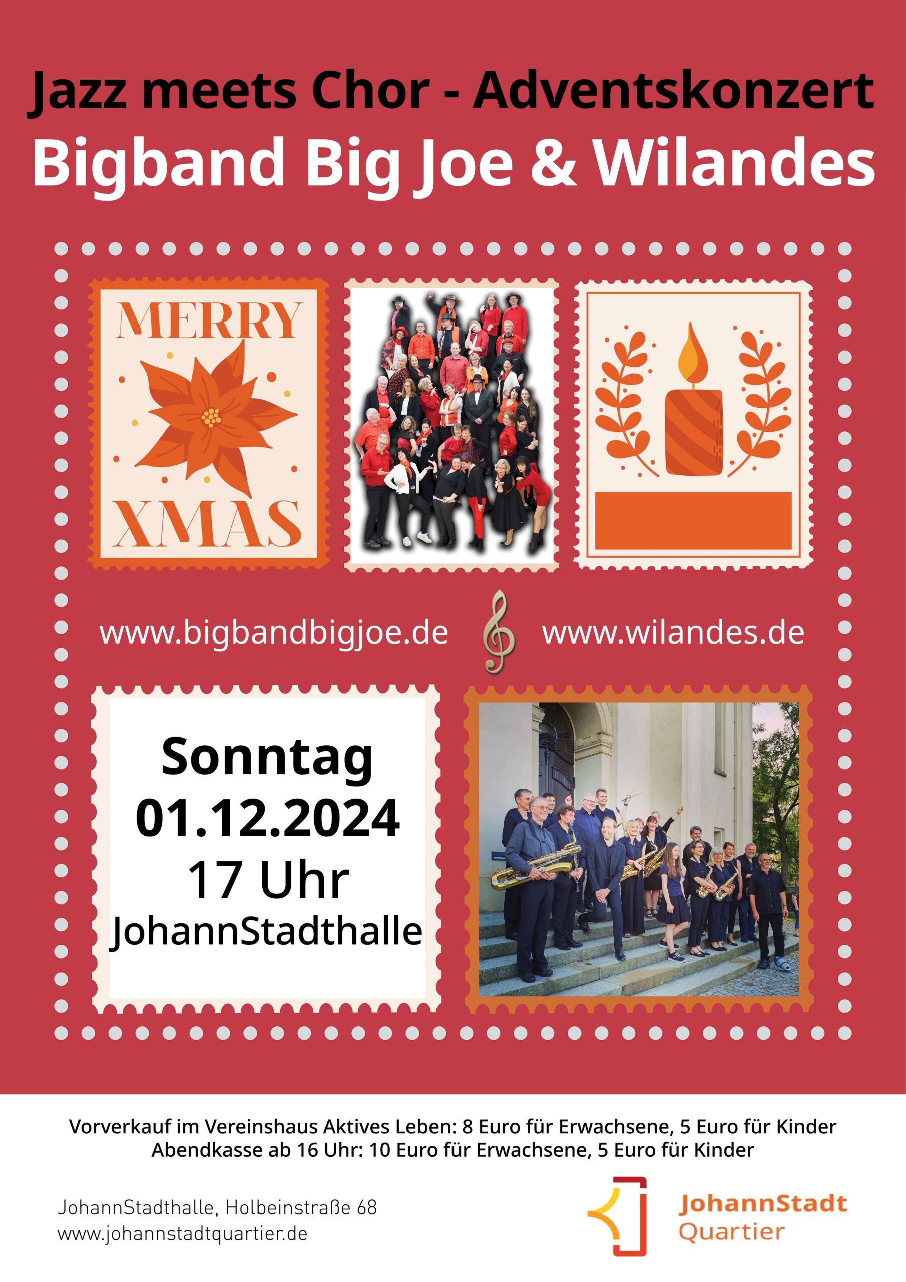 Jazz meets Chor-Adventskonzert - Bigband Big Joe & Wilandes